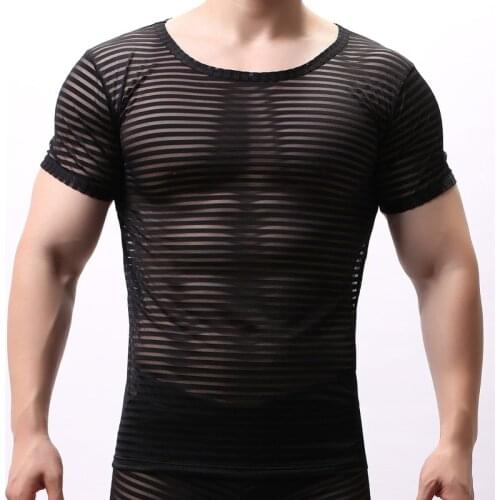 Мужские полосаты футболки SSANSISITER China At AliExpress