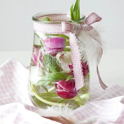 Weck 1750 ml Glass Jar Tulip Series