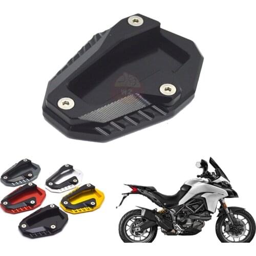 Side mount motorcycle mount extension plate for Ducati Multistrada 1200 Multistrada 1260 Multistrada1200S Multistrada1200GT