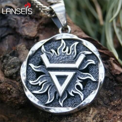 10pcs Veles symbol.Weles.Slavic wealth talisman pendant Ancient slavic talisman pendant jewelry pagan men necklace