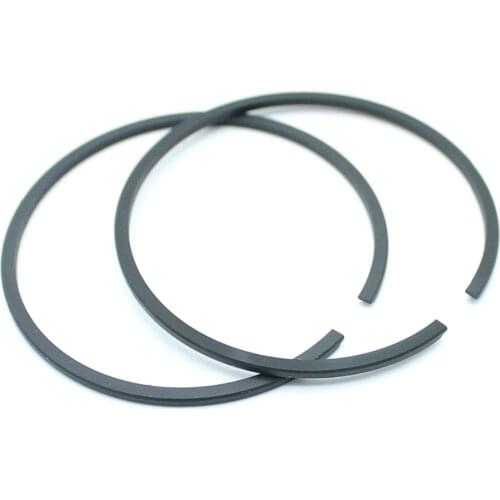 2Pcs/lot 50mm x 1.5mm Cylinder Piston Rings Fit HUSQVARNA 66 266 268 371 372 STIHL 038 044 MS440 Chainsaw Parts