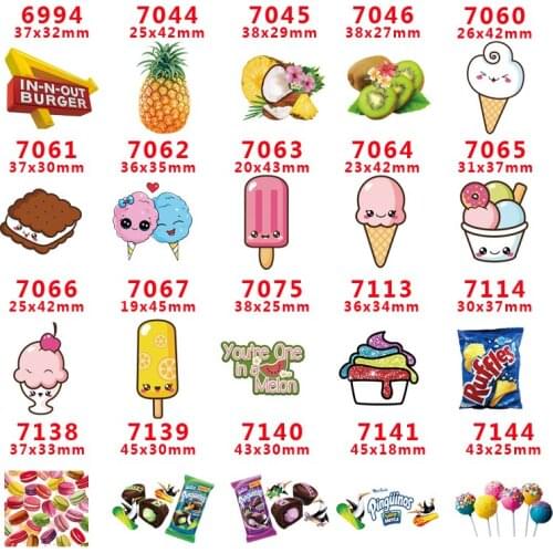 Free Shipping 30 Pcs Cartoon Planar Resin PR 7044