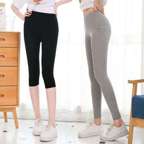 Shiny Leggings Women Thin Full Ankle Length Leggings Stretch Pants Basic Leggings Casual Spandex Soft Multicolor Legging