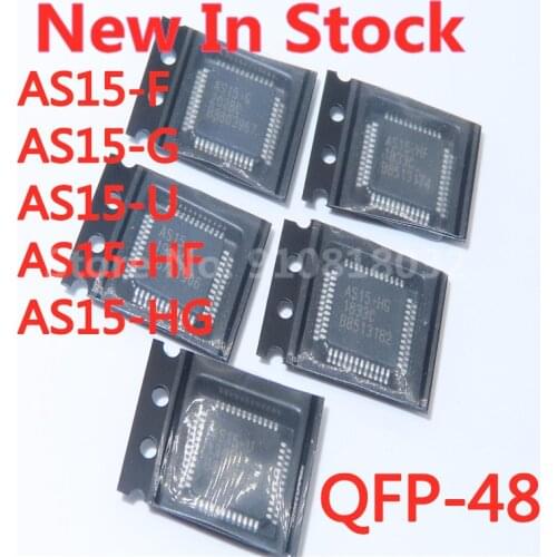 5PCS/LOT AS15-F AS15-G AS15-U AS15-HF AS15-HG QFP-48 integrated block logic board chip NEW In Stock