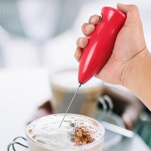 Mini Electric Milk Coffee Whisk Mixer Eggbeater Foamer Utility Tool Handheld Electric Mixer Practical Home Eggbeater Blender