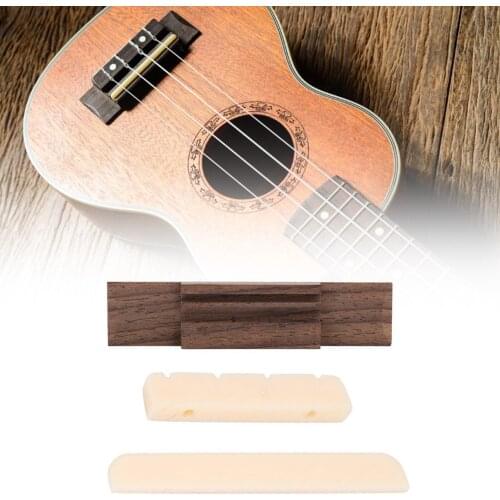 Rosewood B-ridge Intrument Tool for Music Player Portable Ukulele Instruments Accessories Stringed instruments Accessories
