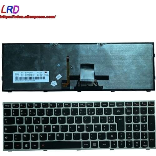 French Backlit Keyboard for Lenovo E50 E51 B70 B71 Z50 Z51 B50 G51 G50 -70 -45 -80 -30 -75 300 -15ISK -17ISK 500 -15ACZ Laptop