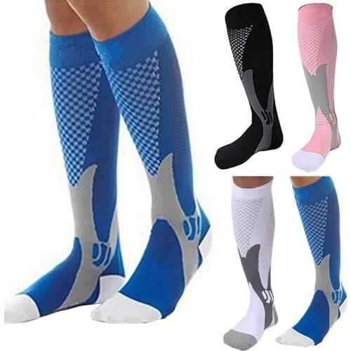 Compression Socks Football Socks Anti Slip Soccer Socks Men Women Sports Baseball Rugby Cycling Socks Medical Nursing Stockings
