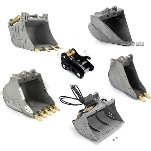 LESU Metal Bucket Grab Grapple Fixed Mount for 1/14 RC Hydraulic Excavator Komatsu PC360