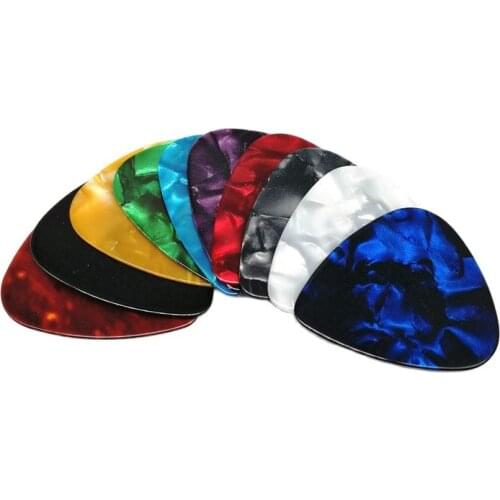Top Selling Celluloid Guitar Picks Gaugue Thin to Extra Heavy Guitar Accessories Plectrum