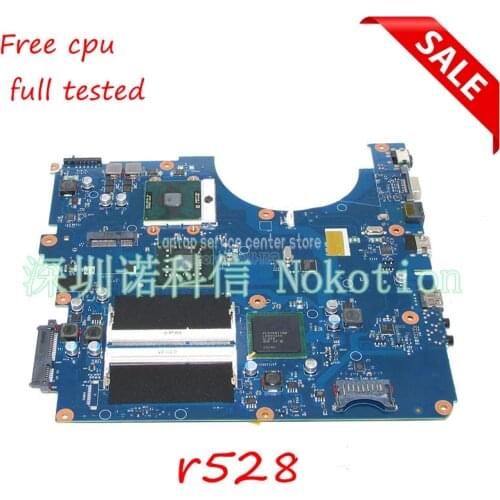 NOKOTION BREMEN-UL Laptop Motherboard For Samsung r528 BA92-06338A BA41-01225A Mainboard ddr3 full test