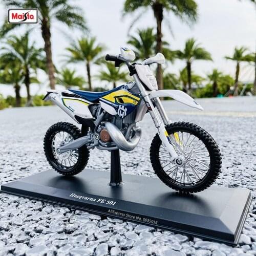 Maisto 1:12 Husqvarna FE 501 alloy off-road motorcycle genuine authorized die-casting model toy car collection gift