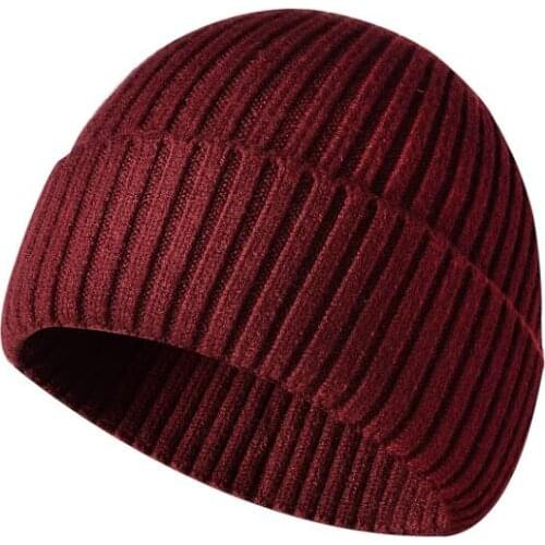 2020 Men Winter Hats For Men Cap Women Winter Knitted Hat Male Warm Thick Hat Cap