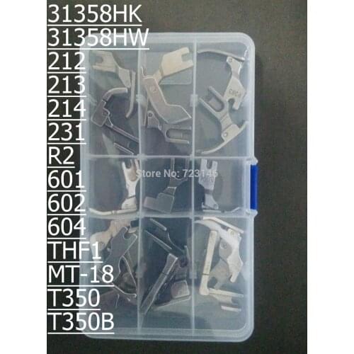 NO:13 SET FOOT 16 A LOT SPECIAL Presser Foot SPECIAL FEET for Industrial Sewing Machine Brother Juki Singer Siruba Toyota