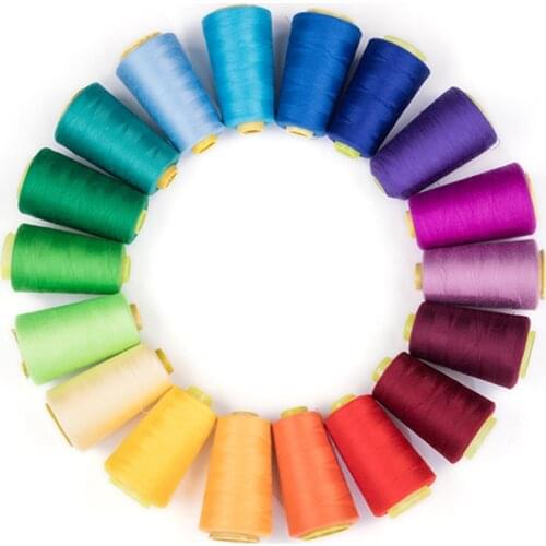 40s/2 3000y Sewing Threads High Strength Curtain/Cushion/Dress thread/Sewing Yarn/work piece for needlework accessories 1pcs/lot