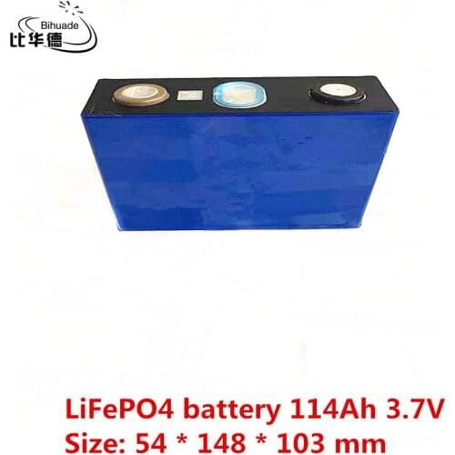 New 114AH 3.7V 54*148*103 equipped with suitable for solar energy storage, RV energy storage, on-board power supply