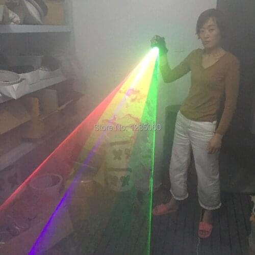 Wholesale Fashion Muticolor/RGB laser Whirlwind gloves/stage show/nightclub,evening party celebration