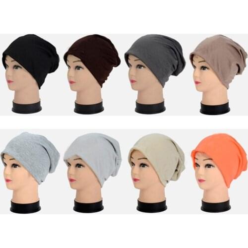 Autumn/Winter Mens Cycling Skullies Beanies Hat Cap Men Casual Cotton Turtleneck Male Wind Hip Hop Hats For Men Caps