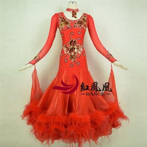 Ballroom Dance Competition Dresses Women/Ballroom Dresses/Ballroom Waltz Dresses/Ballroom Dancing/Waltz Dress