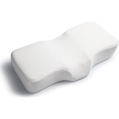 Memory Sponge Bed Pillow Neck Protection Slow Rebound Memory Foam Butterfly Pillow Healthy Cervical Pillow Neck Brace Support