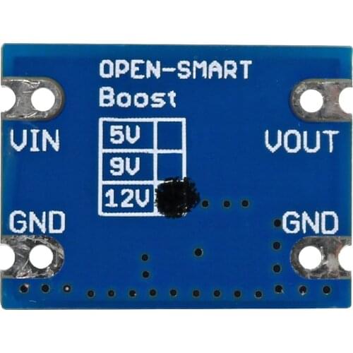 SMD 3 - 12V to 12V 0.5A Step-up Boost Converter Power Supply Module Power Step-up Regulator Module DIY compatible for Arduino