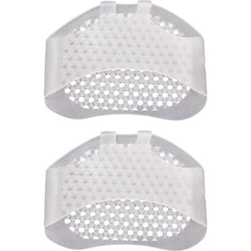 Silicone Gel Insoles Pads Cushions Forefoot Pain Support Front Feet Care