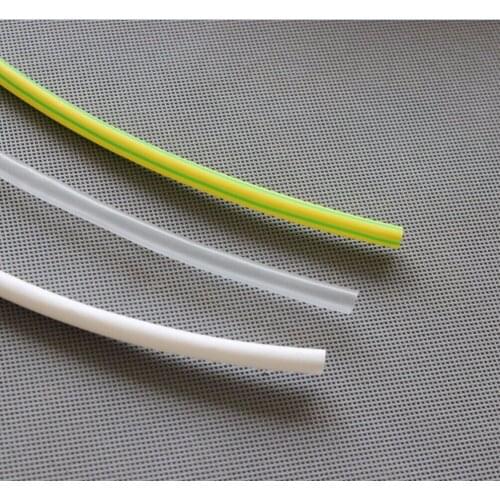 1Meters/lot) 6MM Inner Diameter yellow and green double color Heat Shrink Tubes Shrinkable Tubing Insulation Cable Sleeve