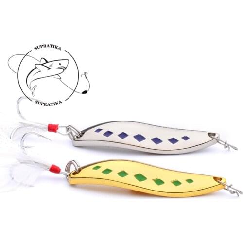 1Pcs 10g/15g/20g/5cm Metal Spoon Spinner Fishing Lure With Feather Hook Isca Artificial Paillette Wire Bait Pesca