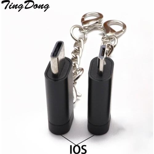 Adaptador 8pin To Type C/Micro USB Adapter Micro USB to ios Splitter Typec /Micro usb Charger Adaptateur