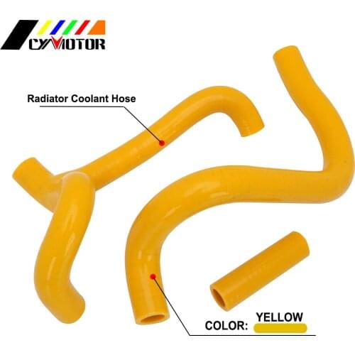 Motorcycle Accessories Silicone Engine Cooling Radiator Coolant Hose For Suzuki RMZ450 RMZ 450 2018 2019 Motor Bike Parts