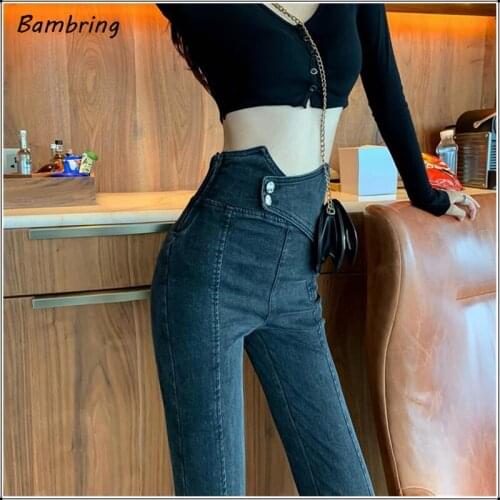 Женские зауженные джинсы Bambring China At AliExpress