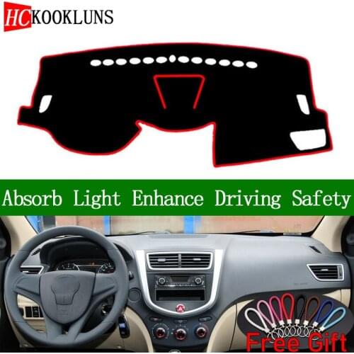 For JAC heyue A30 2013 2014 2015 2016 Dashboard Cover Sun Shade Dash Mat Pad Carpet Car Stickers Interior Accessories