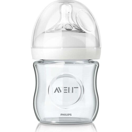 Natural Glass Baby Bottle 120 ml