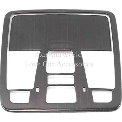 For Changan Eado Plus 2018-2021 Stainless Steel Front Rear Read Light Frame Lamp Panel Trims Cover Garnish Car Accessories