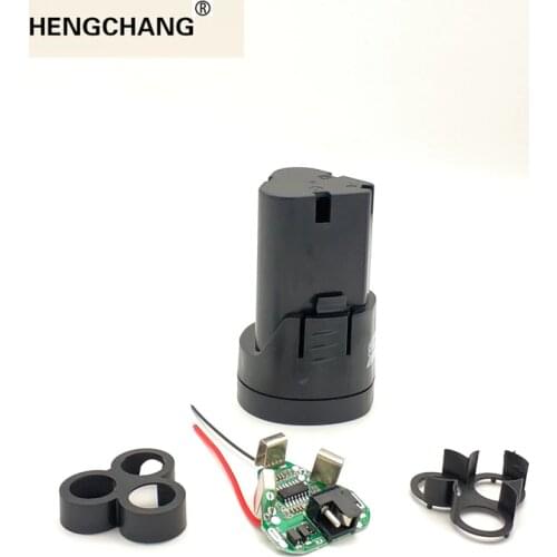 3S 12V DC Electric Tools Hand Lithium Drill Power Li-ion Battery Protection Board BMS Circuit 18650 3 Cell with case A style