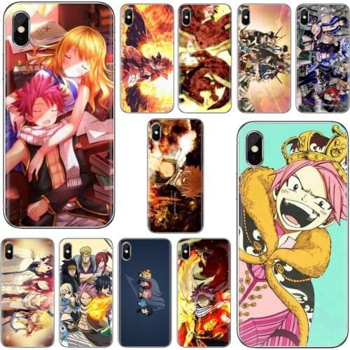 Fairytail anime Japanese Famous Art Soft Cover For Samsung Galaxy A10 A30 A40 A50 A60 A70 a12 a31 a41 a51 a71 a20e a21s M30