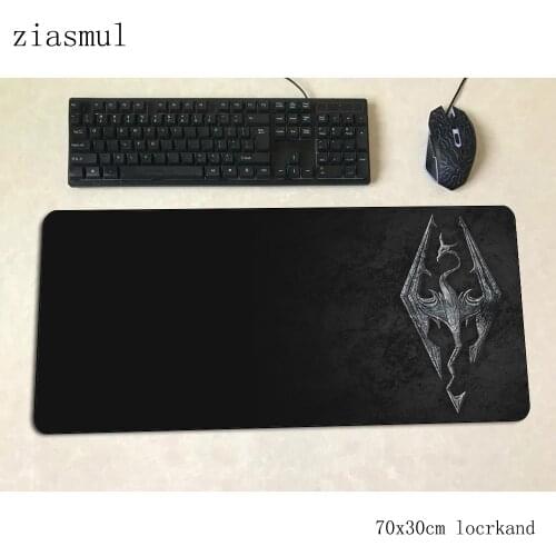 Skyrim mats 700x300x3mm HD pattern gaming mouse pad big keyboard mousepad cool new notebook gamer accessories padmouse mat