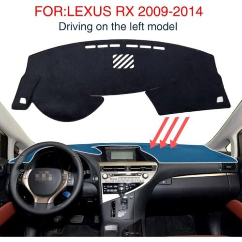 Dash Mat for LEXUS RX 350 450H 2010 2011 2012 2013 2014 2015 Accessories Anti-Slip Dashboard Pad Cover Carpet Sun Shade Dashmat