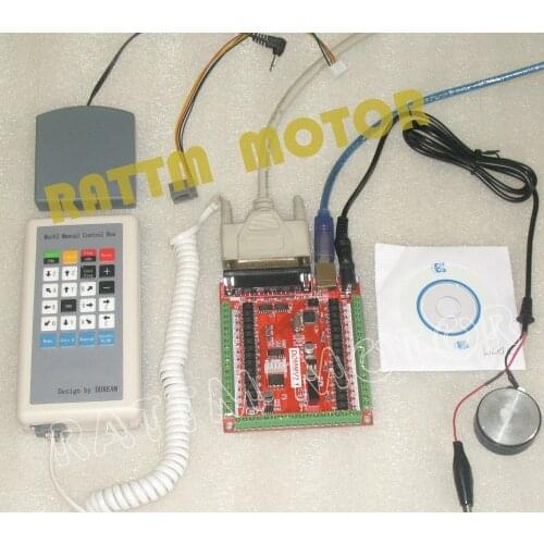 New products!!6 Axis Mach3 Breakout Board USB interface IO extension CNC Engraving Machine & hand controlled &tool sensor