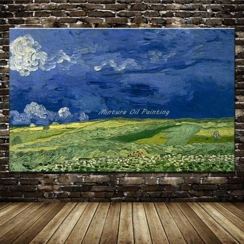 Wholesale! Free Shipping! Reproduction 100% Handmade Oil Paintings On Canvas Vincent Van Gogh Modern Abstract Decorative Picture
