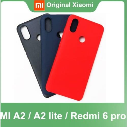 Original Xiaomi Mi A2 Case MI A2 Lite / Redmi 6 Pro / MI 6X Back Cover A 2 Smart Phone case 5.99 inch 5.84" protect shell