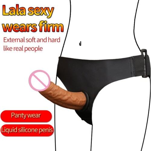 Adjustable Strapon Dildo Panties For Lesbian Adult Sex Toys Strap on Realistic Penis Pants For Women Sex Products Wearable Dildo
