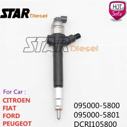 STAR Diesel 095000-5800 095000-5801 DCRI105800 Common Rail Fuel Injector Nozzle Valve For CITROEN FIAT FORD PEUGEOT
