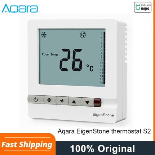 2020 Original smart home Mijia Aqara S2 EigenStone Air conditioner thermostat S2 (Air duct machine)Work For Mijia mi home APP