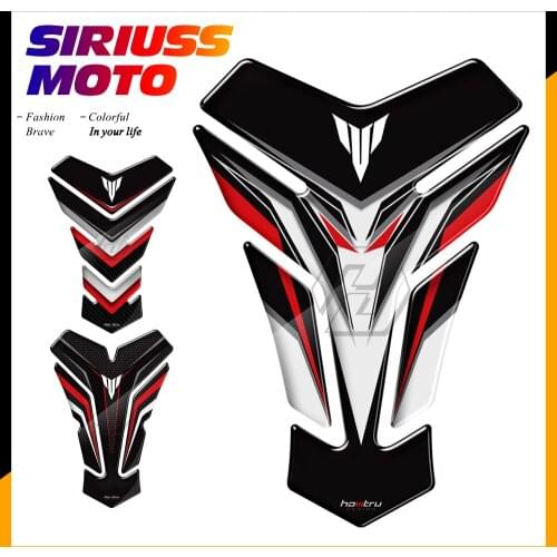 3D Motorcycle Tank Pad Protector Case for Yamaha MT01 MT03 MT07 MT10 MT15 Tankpad
