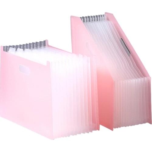 Desk File Folder For Document Portable Organizer Storage Bag Binder Multi-layer Expanding Box School Office Stationery