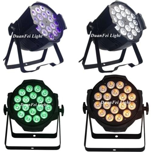 30Lot Stage Party Lyre Wash Rgbwa UV Par Light 18x18w 6in1 Rgbwauv Led Par64 18W