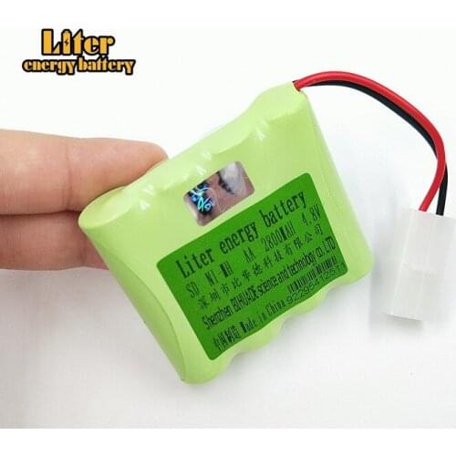 4.8v 2800mah AA NI-MH M Battery Ultra-high capacity upgrade Battery Electric toys RC car ship robot rechargeable