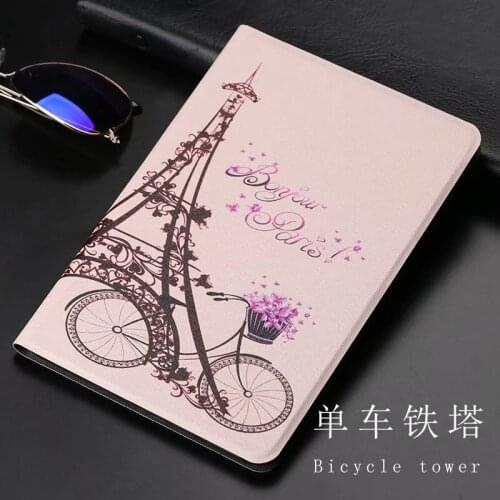 Shell For New Ipad Pro 11 Case 2020 Coloured drawing PU Leather Smart Sleep/Wake Up Tablet Protective Cover Stand Flip Funda+pen