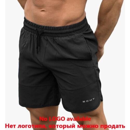 2019 New Men Gyms Fitness Loose Shorts Bodybuilding Joggers Summer Quick-dry Cool Short Pants Male Casual Beach Brand Sweatpants